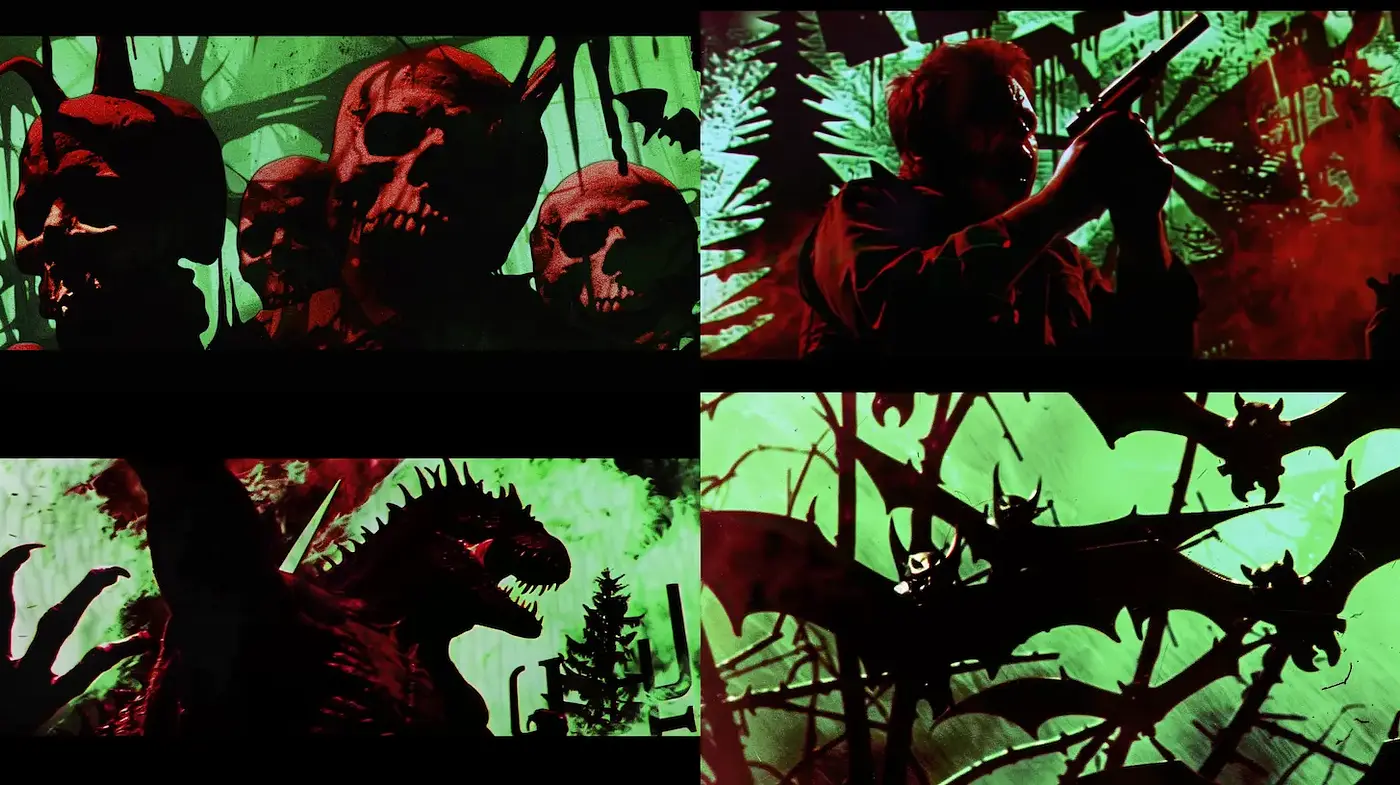 Dark and Atmospheric Horror Style with Vintage Influences - Midjourney sref style