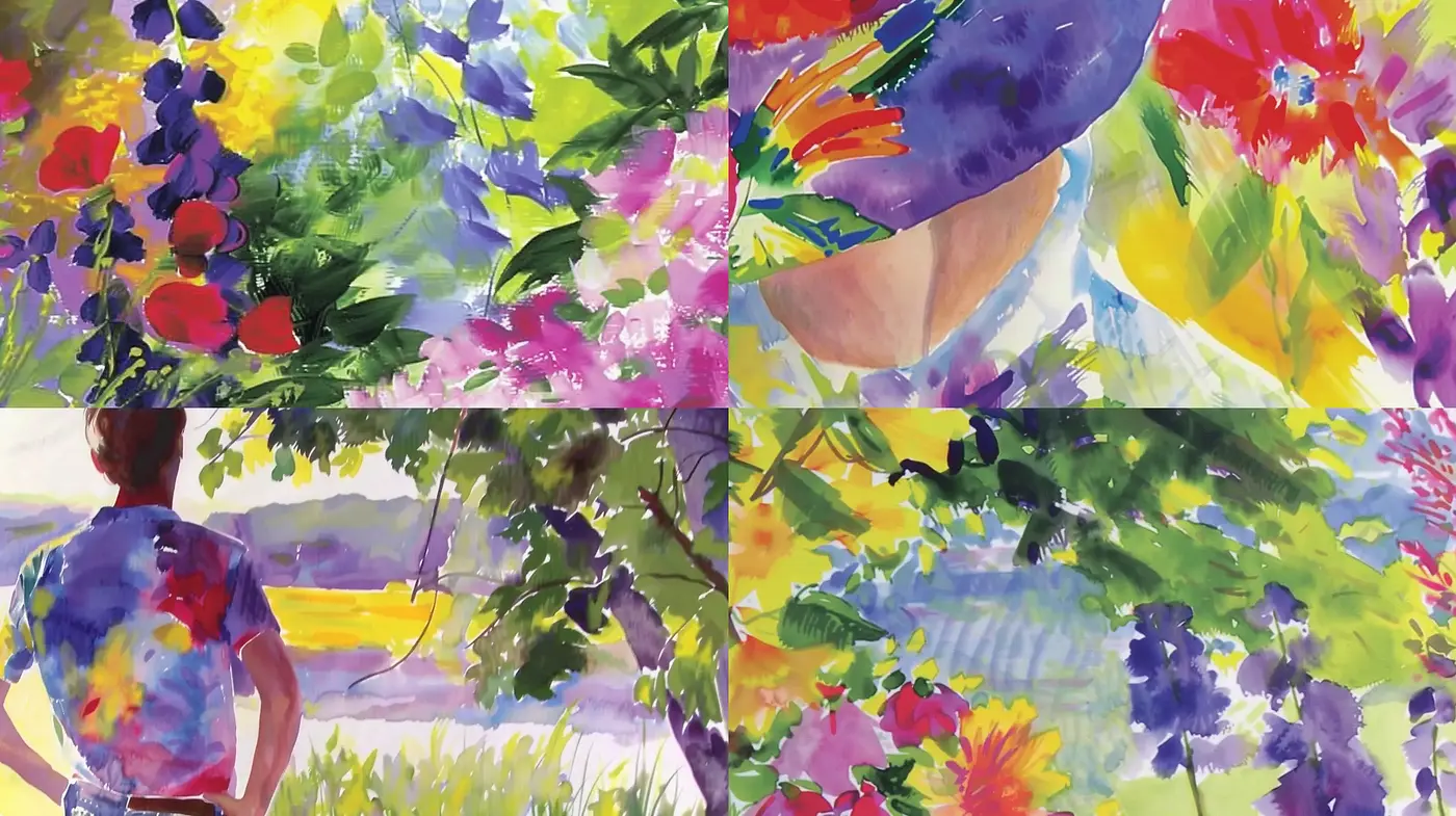 Flourishing Brushwork - A Symphony of Impressionistic Hues - Midjourney sref style