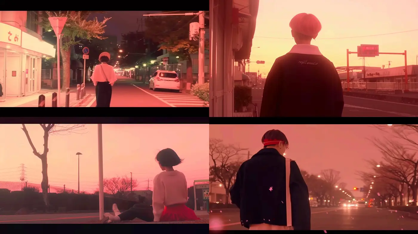 Twilight Hues in Cinematic Urban Solitude - Midjourney sref style