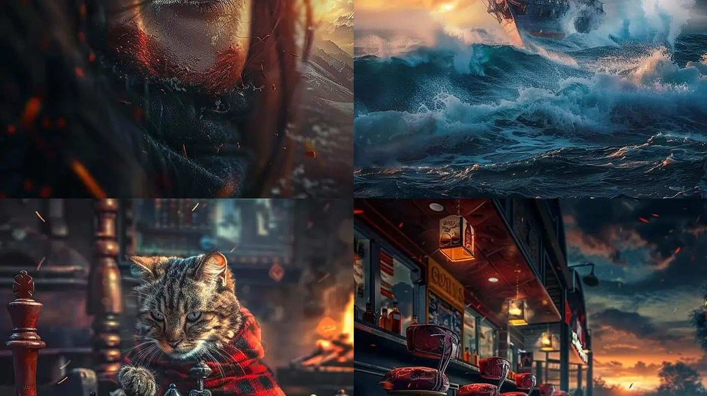 Ethereal Twilight Hues and Storied Textures: A Collection - Midjourney sref style