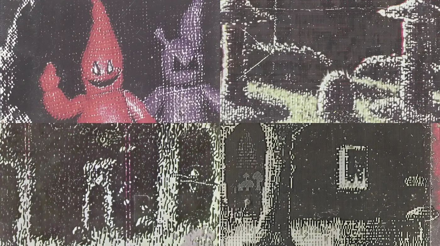 Gritty Textured Synthesis of Surreal and Abstract Forms - Midjourney sref style