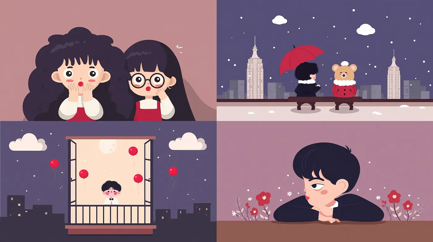 Charming and Whimsical Digital Aesthetic with Consistent Details - Midjourney sref style