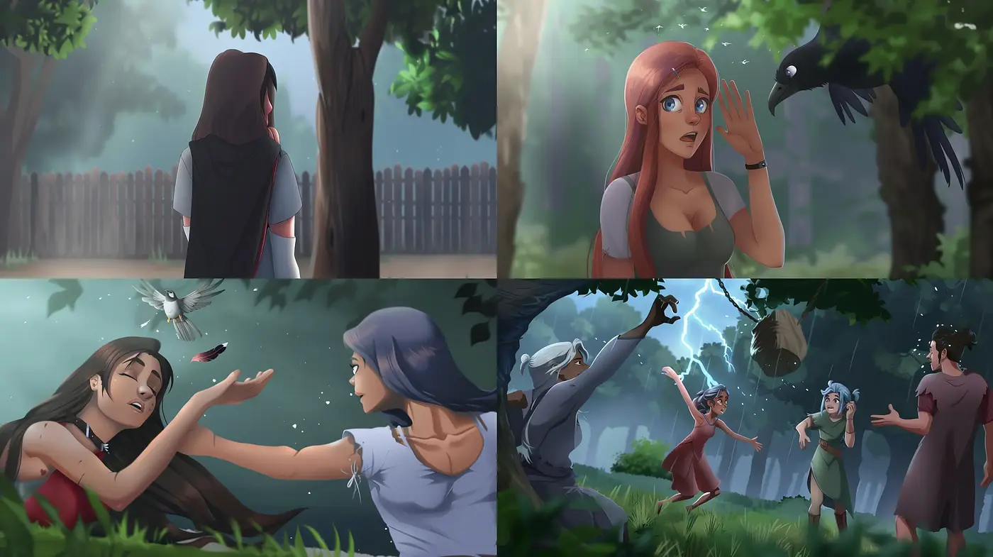 Ethereal Storybook Illustration Style with Warm Tones and Soft Textures - Midjourney sref style