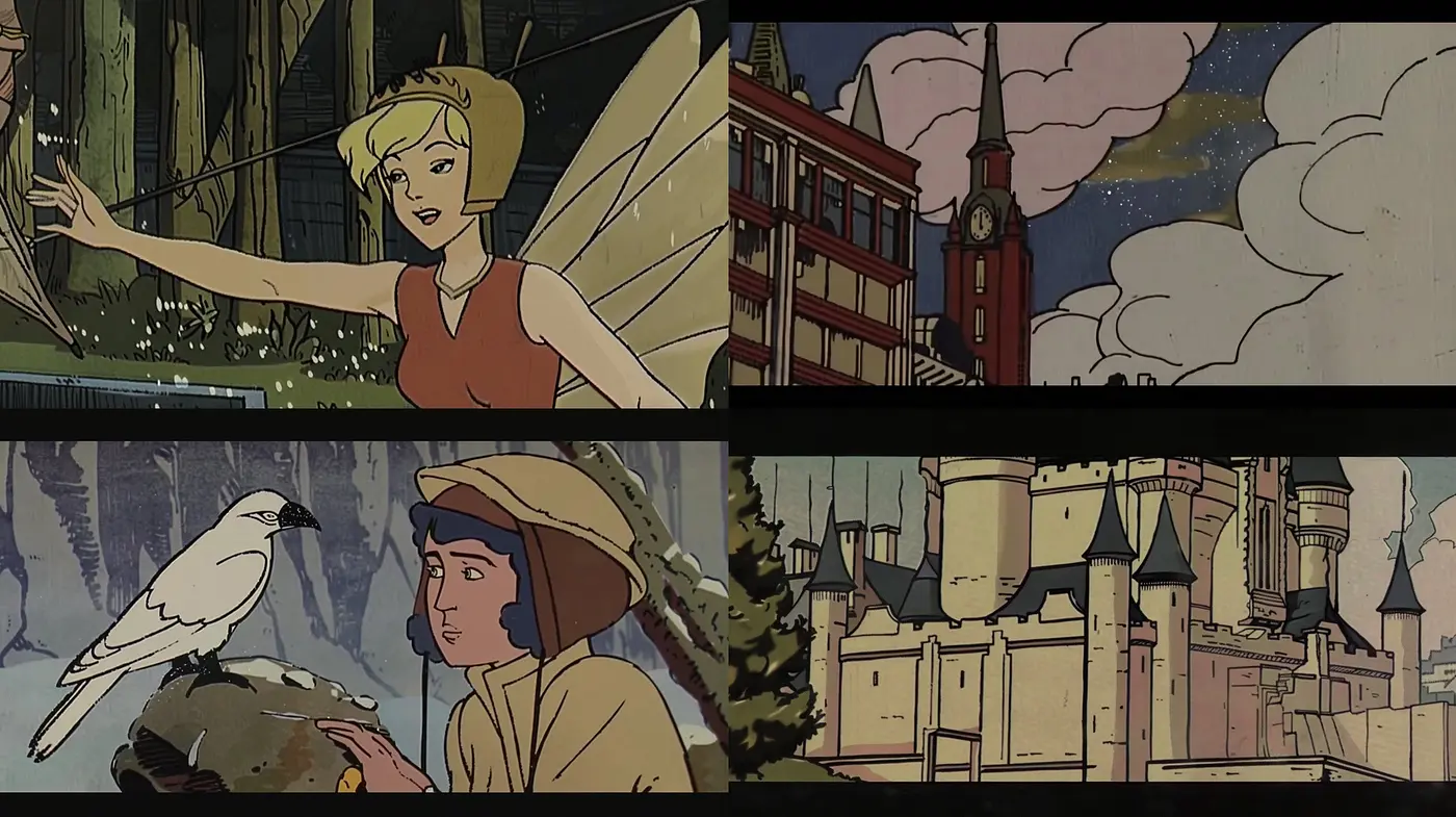 Consistent Vintage Comic Illustration with Pastel Tones - Midjourney sref style
