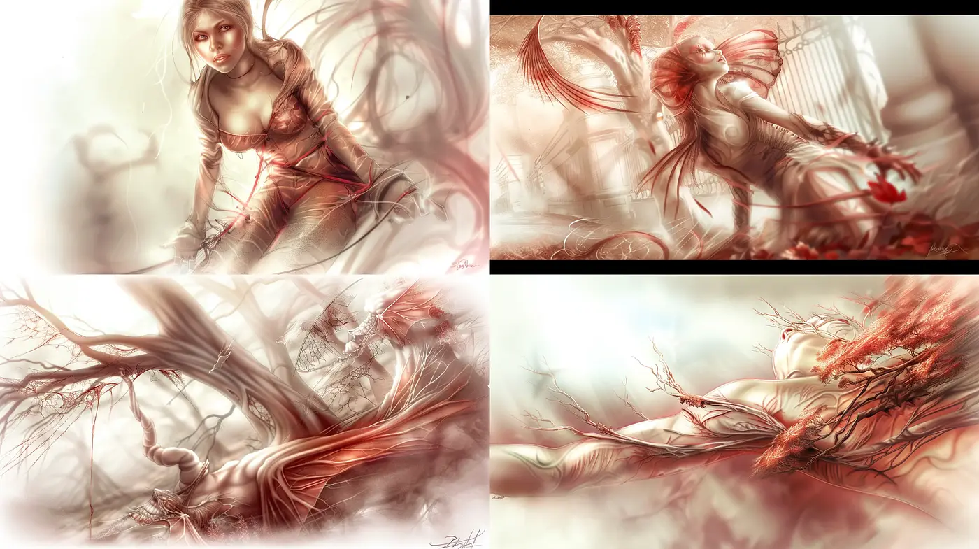 Ethereal Warmth: An Exploration of Soft Textures and Dreamlike Ambiance - Midjourney sref style