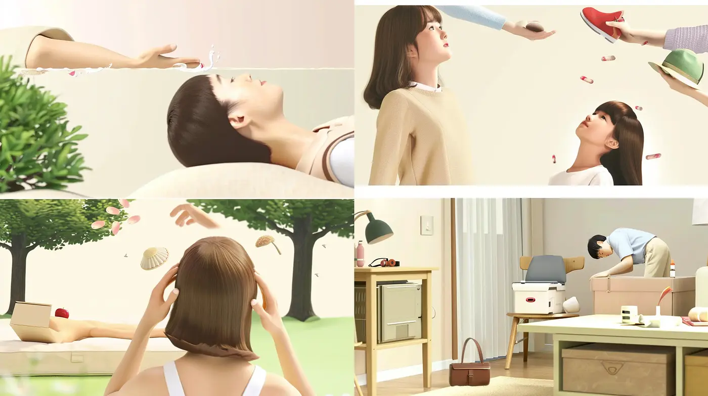 Serene Pastel Harmony: A Study in Subdued Tonality and Soft Textures - Midjourney sref style