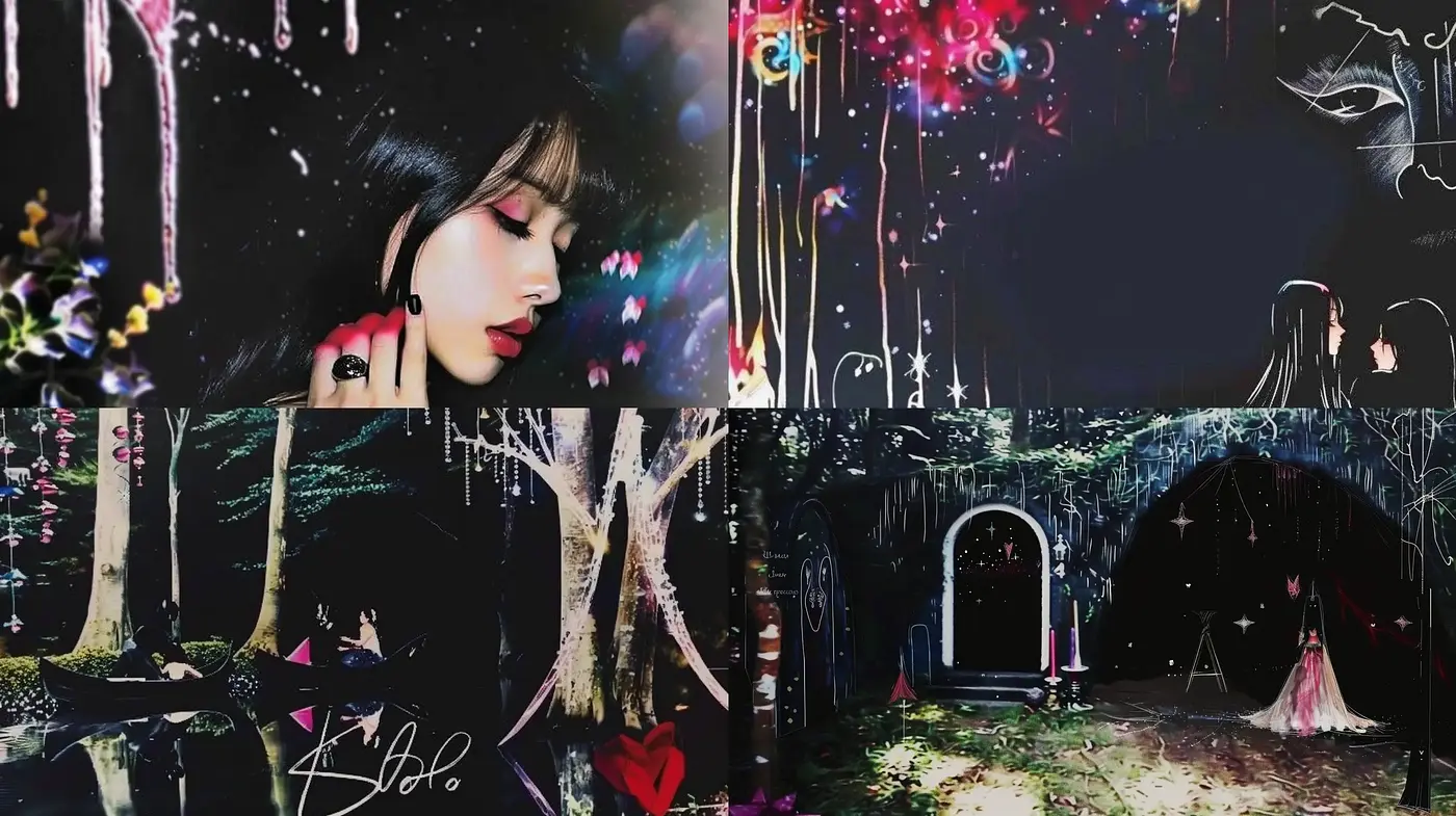Dreamlike Nocturne of Surreal Enchantment - Midjourney sref style