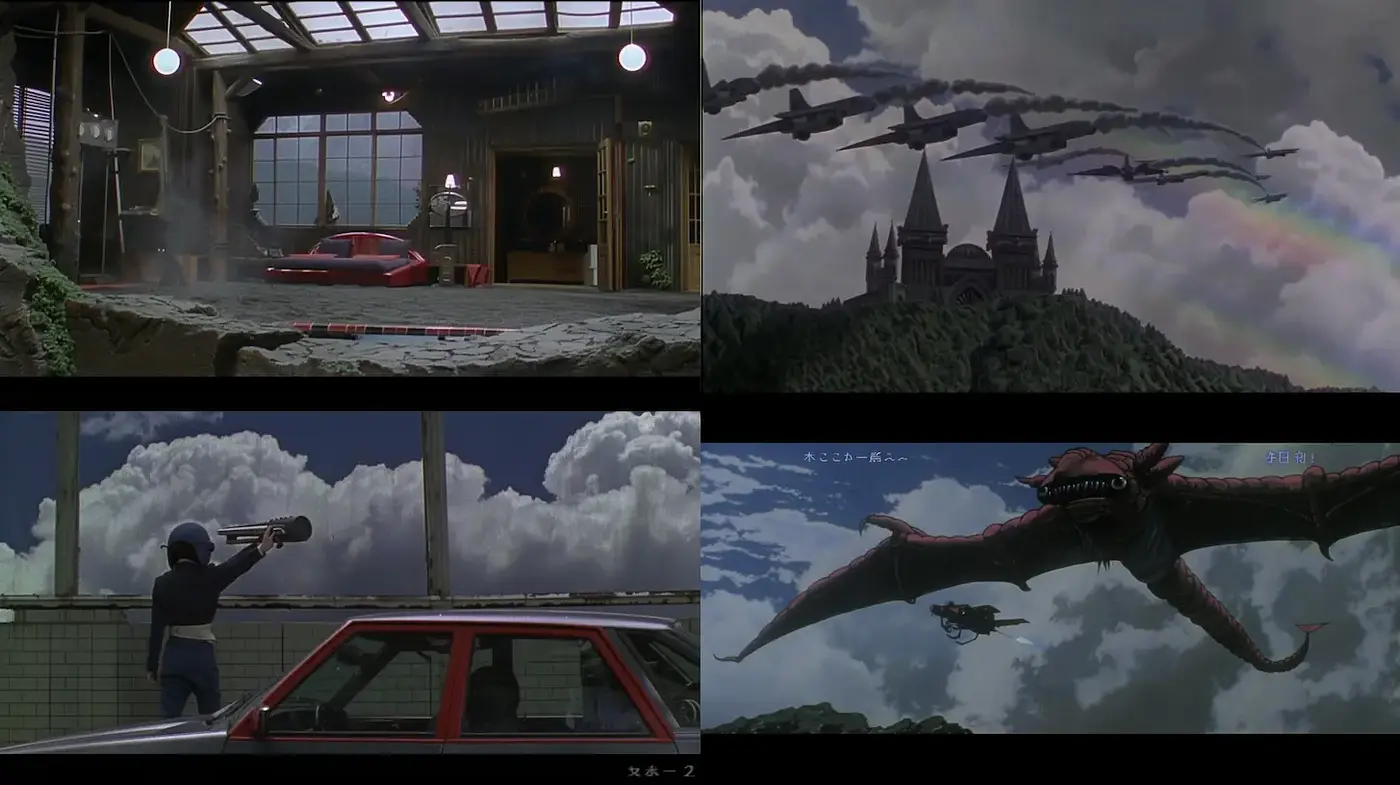 Dynamic storytelling through atmospheric composition and intricate textures in a cinematic style - Midjourney sref style