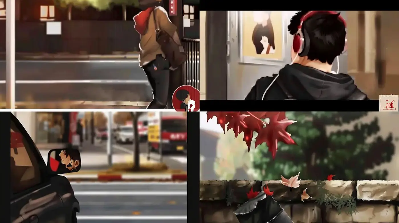 Cinematic Urban Aesthetic with a Touch of Anime Influence - Midjourney sref style