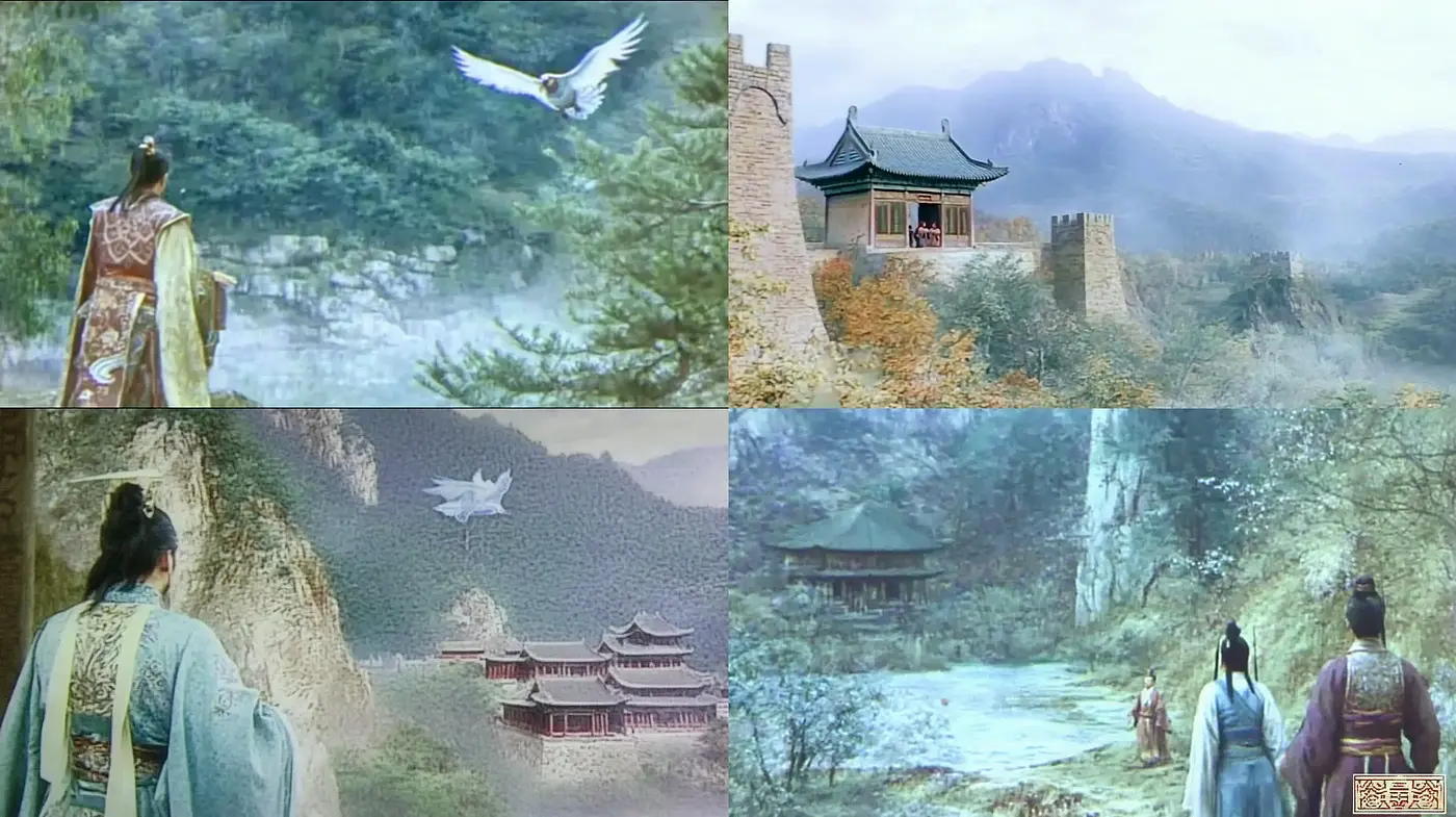 Ethereal East Asian-inspired Landscape Visions - Midjourney sref style