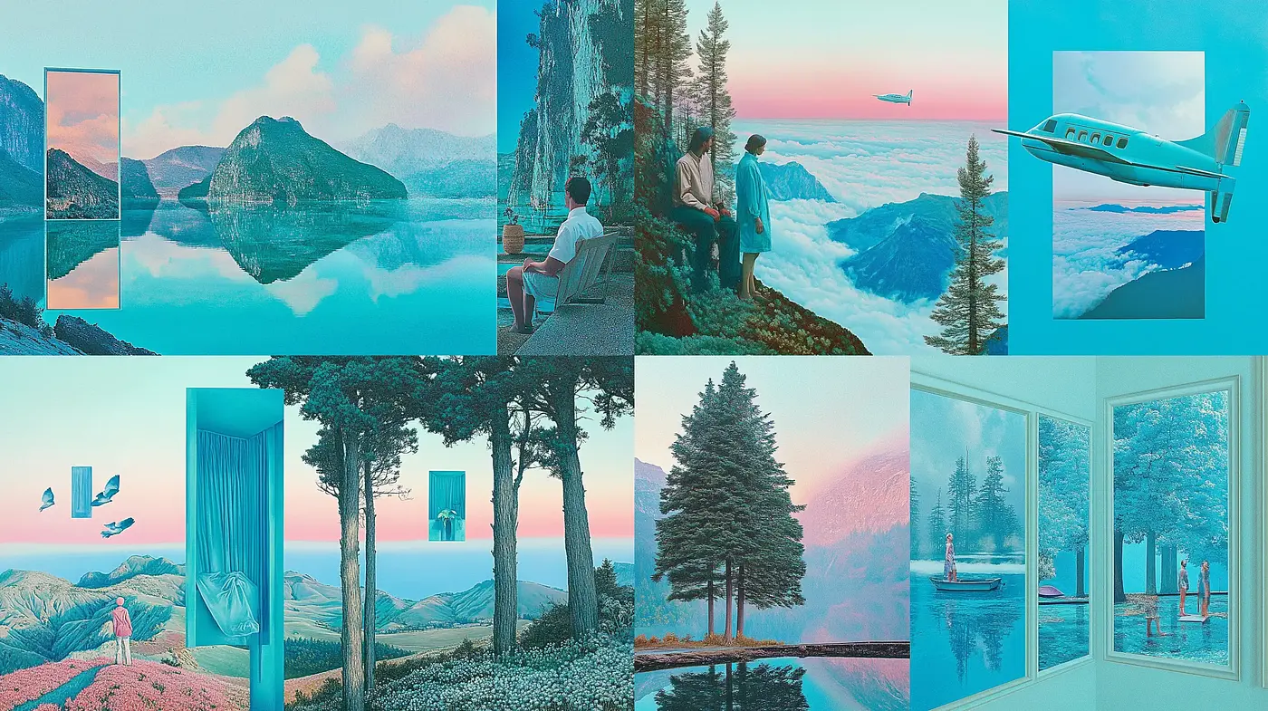Ethereal Tranquility: A Synthesis of Hyperrealism and Surrealism - Midjourney sref style