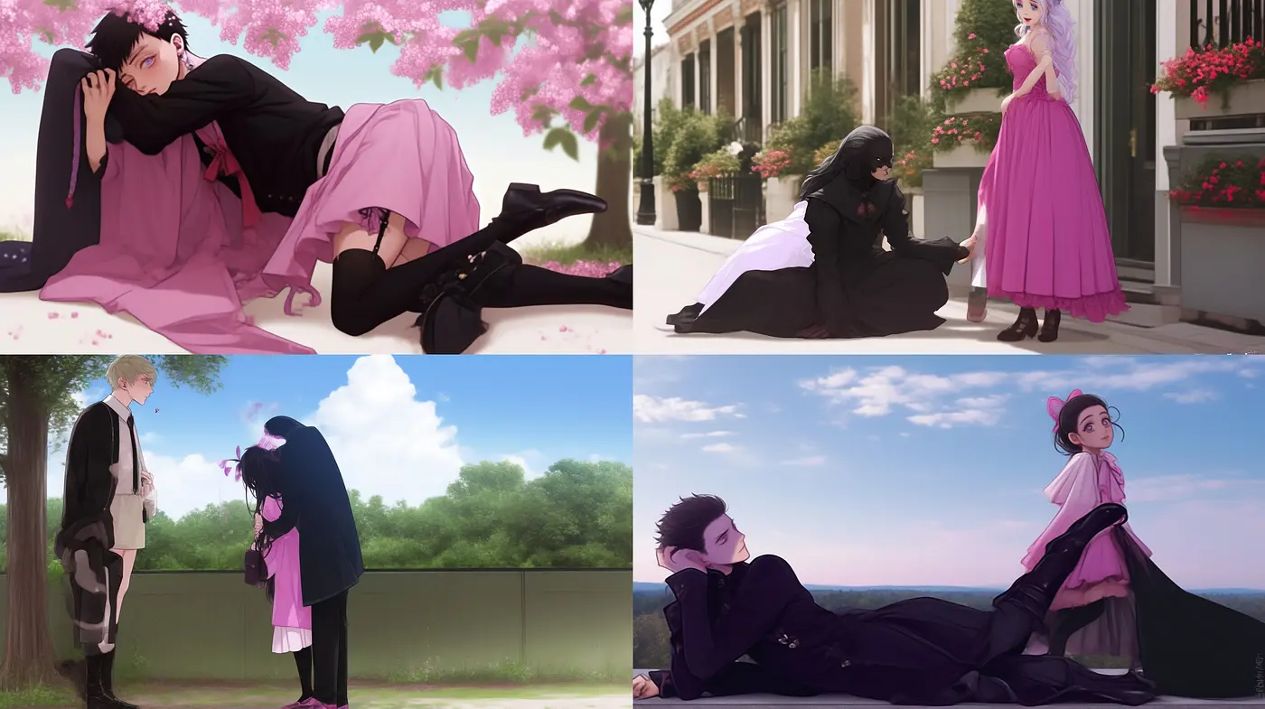 Ethereal Pastel Dreamscape: Anime-Inspired Digital Art - Midjourney sref style