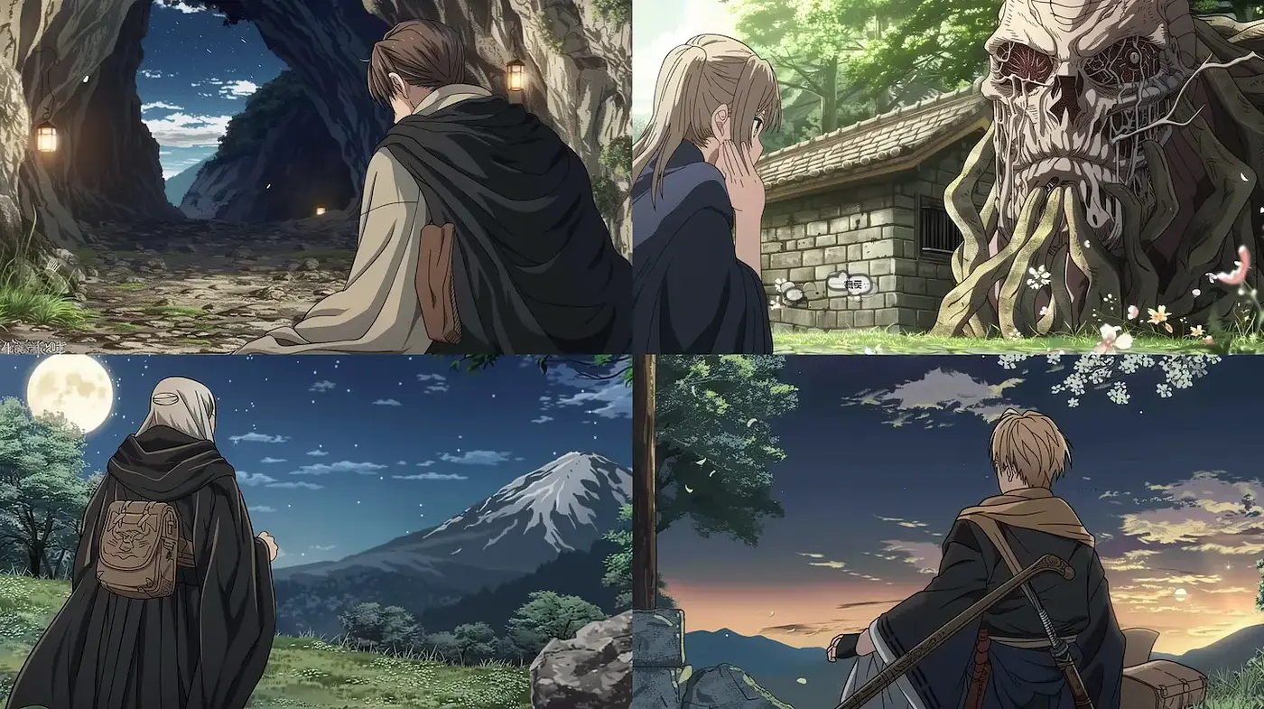 Atmospheric and Enigmatic Scenes with Rich Textural Detail - Midjourney sref style