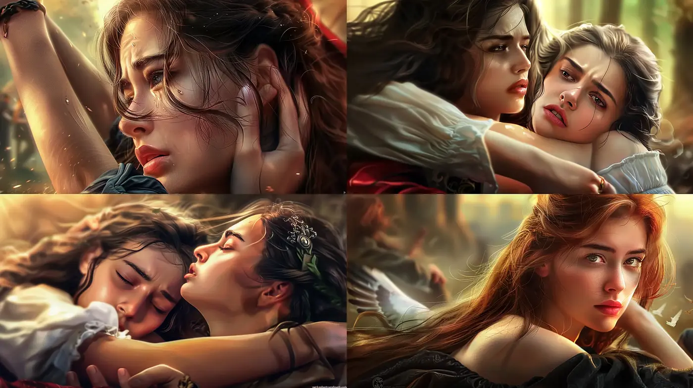Romanticized Classical Realism with a Cinematic Touch - Midjourney sref style