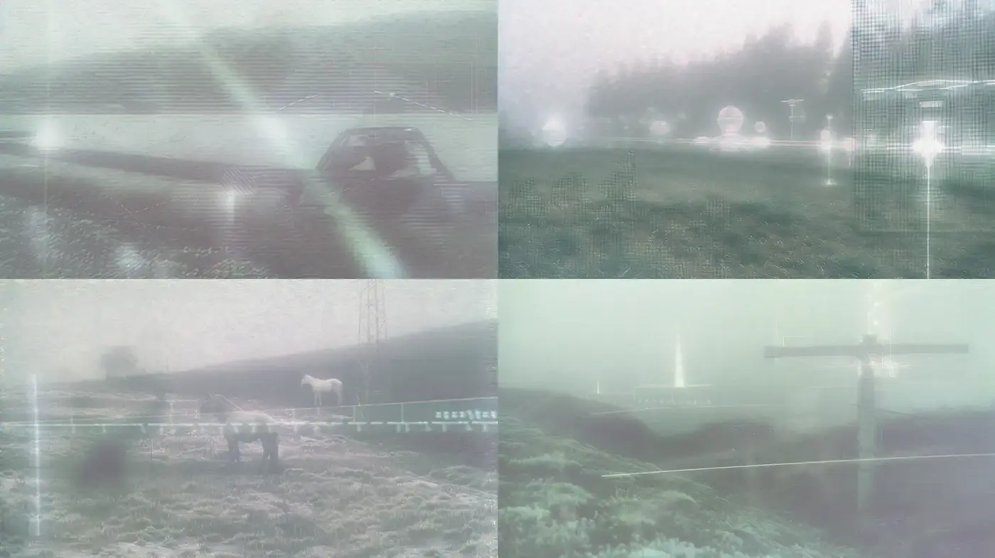 Ethereal and Abstract Landscapes with Digital Nuances - Midjourney sref style
