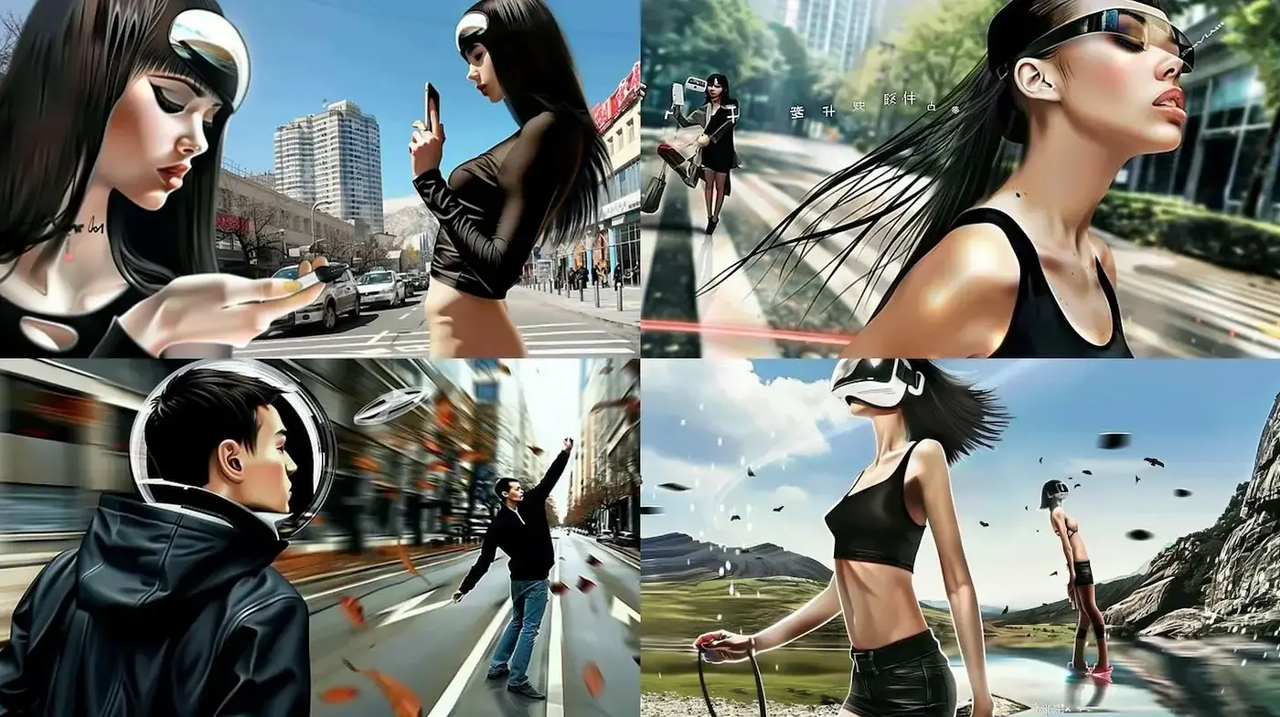 Contemporary Urban Futurism with a Hint of Cyberpunk Aesthetic - Midjourney sref style