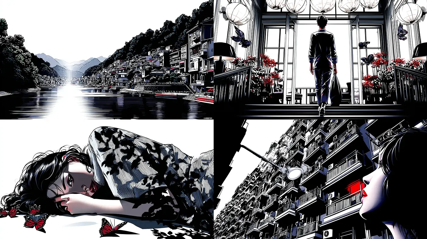 A Midjourney Style - Moodily Captured Urban Landscapes and Figures with ...