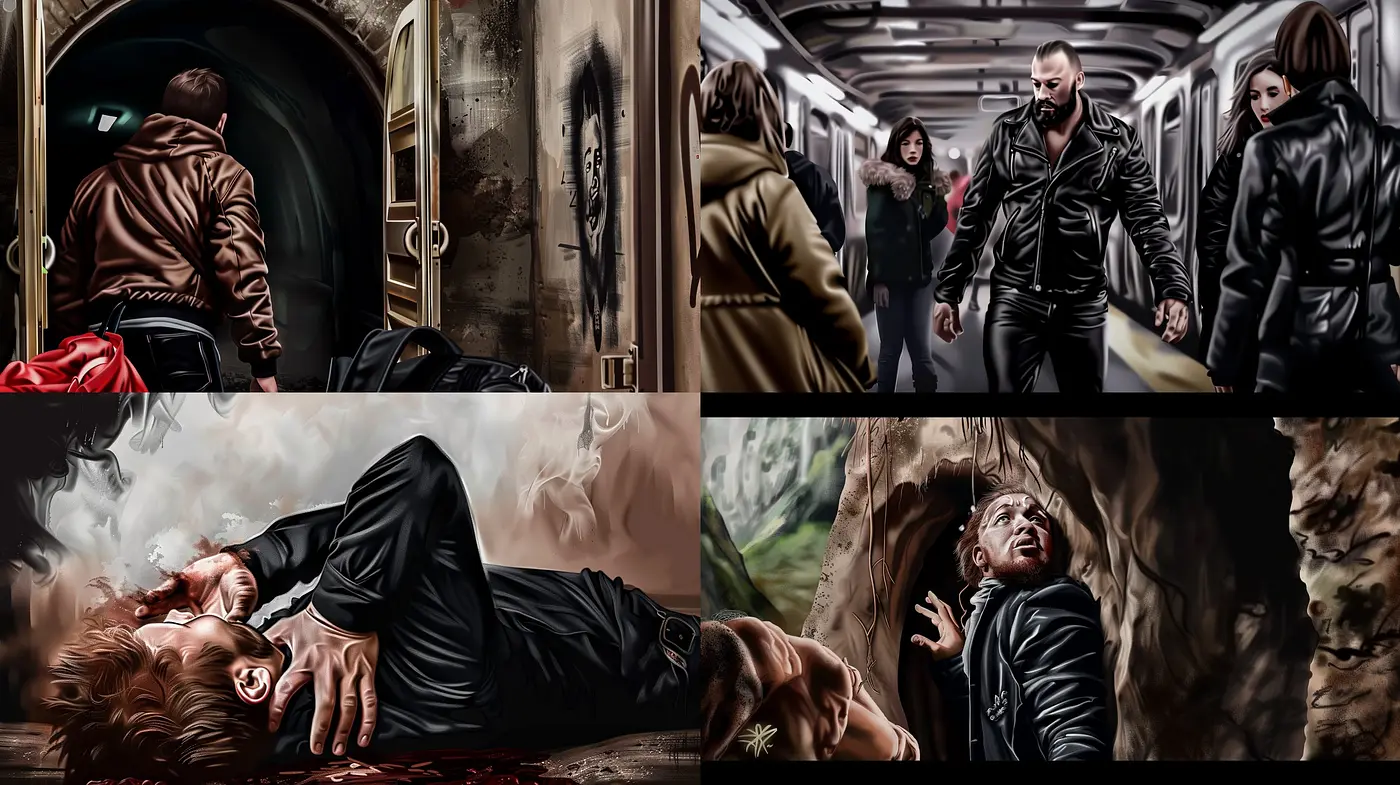 Consistent Threads of Dramatic Realism in Digitally Textured Vignettes - Midjourney sref style