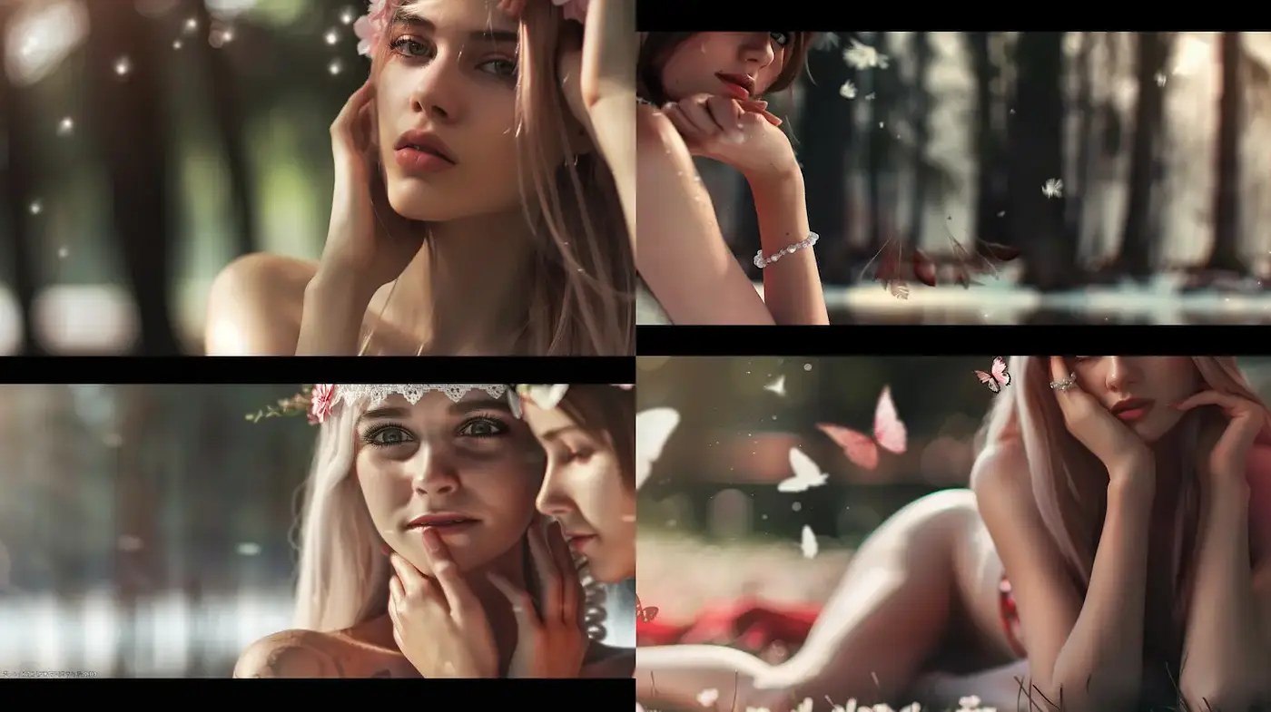Captivating Ethereal Fantasy with Delicate Textures - Midjourney sref style