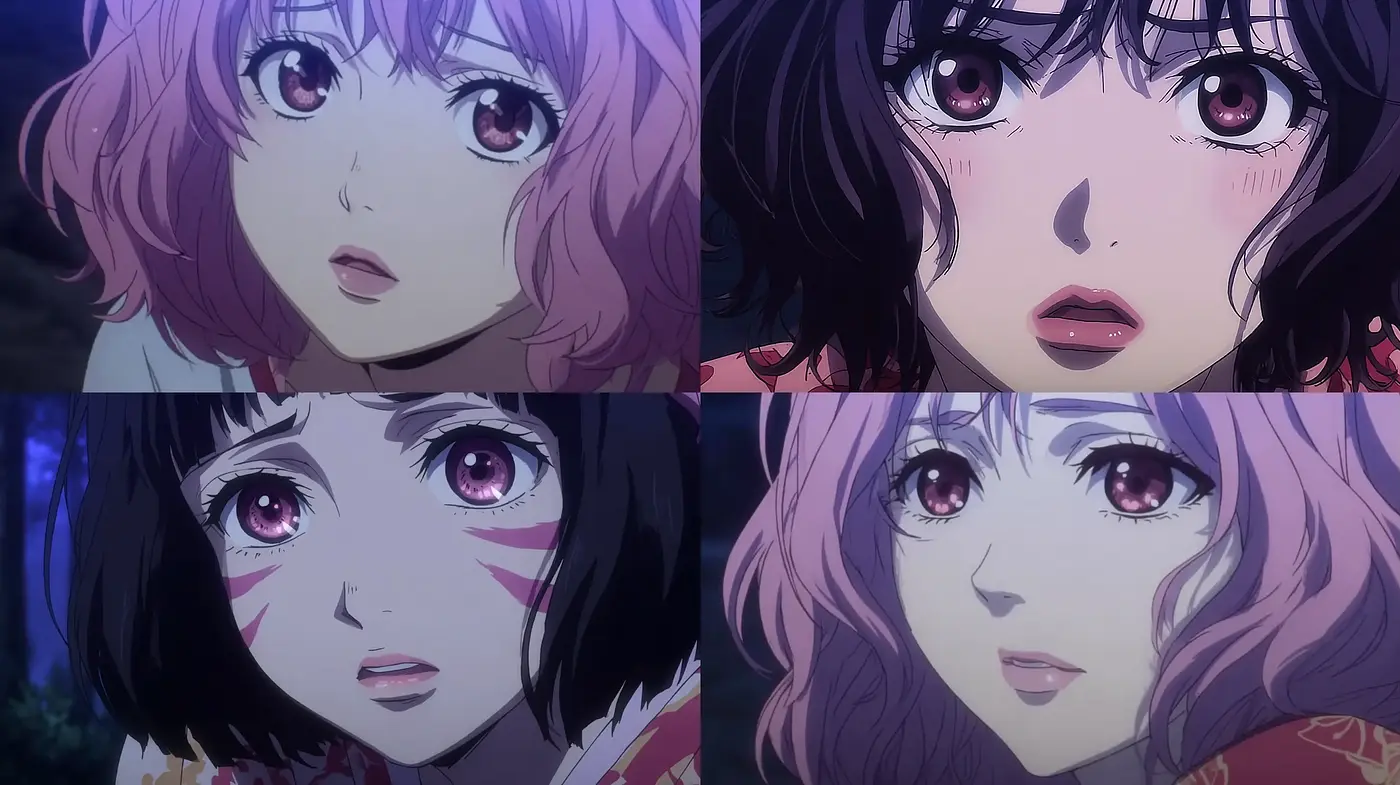 Whimsical Yet Intense Anime Aesthetic with Emotional Depth and Lush Visuals - Midjourney sref style