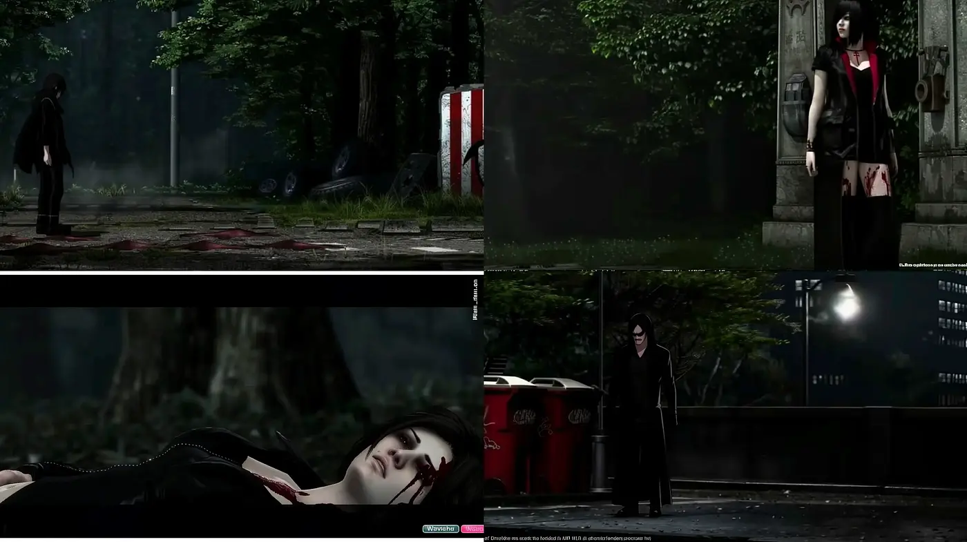 Stark Noir Realism with a Hint of Graphic Novel Influence - Midjourney sref style