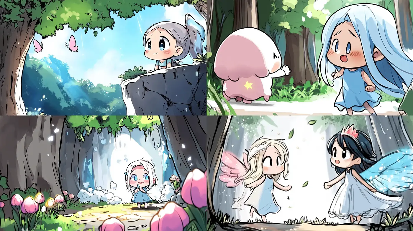 Enchanted Pastel Visions: The Whimsical World of Anime-Inspired Magic - Midjourney sref style
