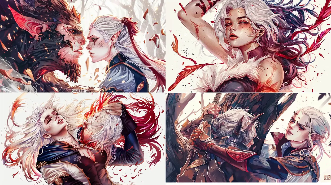 Ethereal Fantasy Illustration With a Painterly Touch - Midjourney sref style