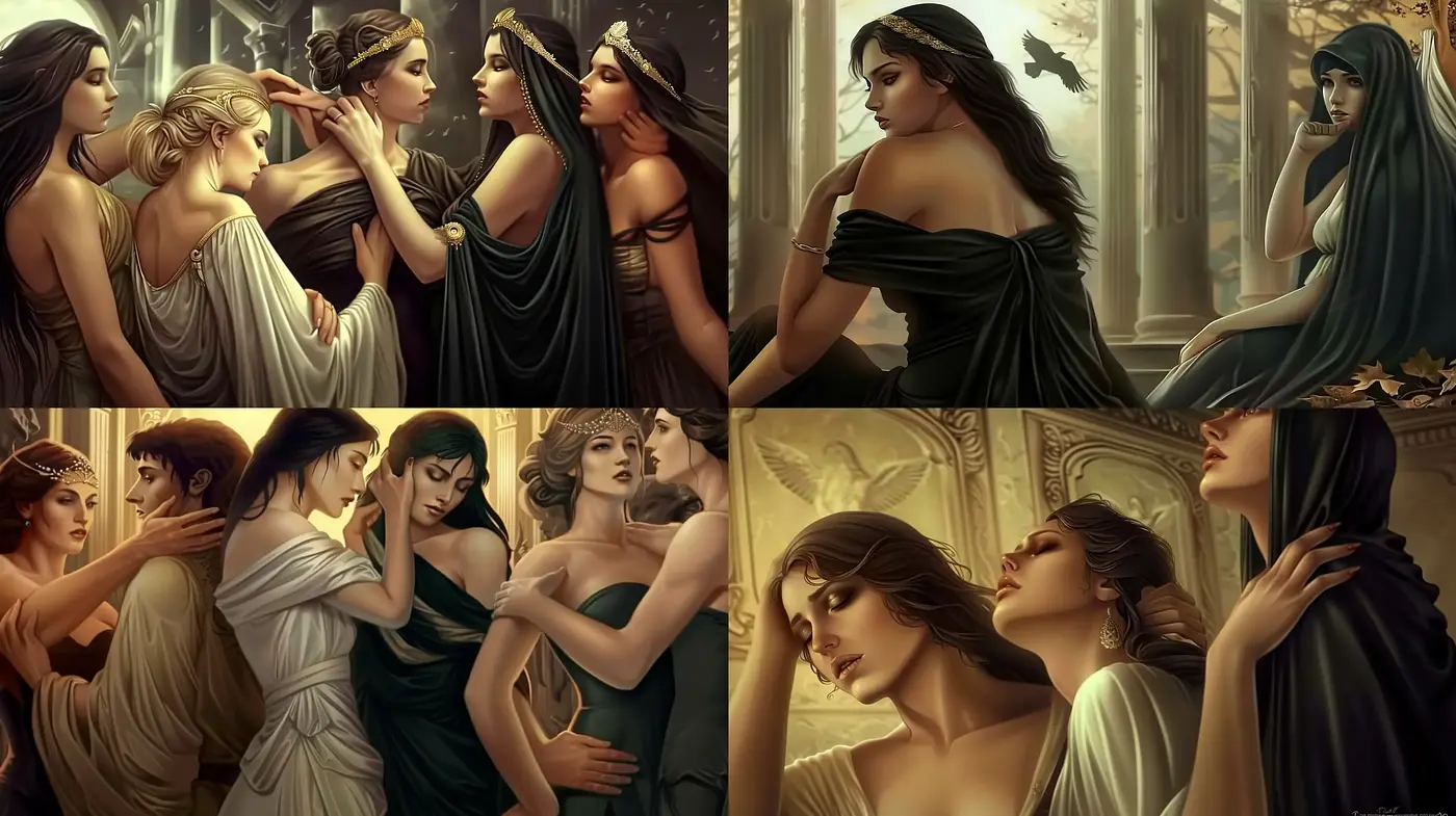 Ethereal Classical Elegance: A Homage to Neoclassical Sensibilities - Midjourney sref style
