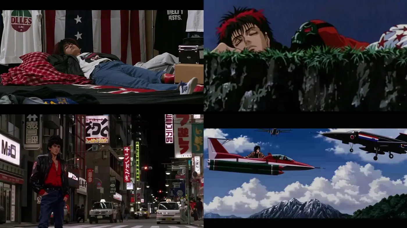 Dynamic Anime-Inspired Urban Adventure - Midjourney sref style