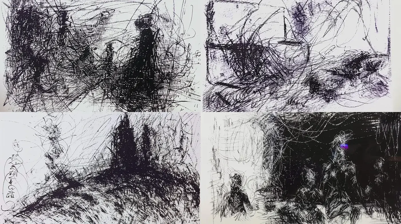 Dynamic and Expressive Exploration of Abstract Landscapes - Midjourney sref style