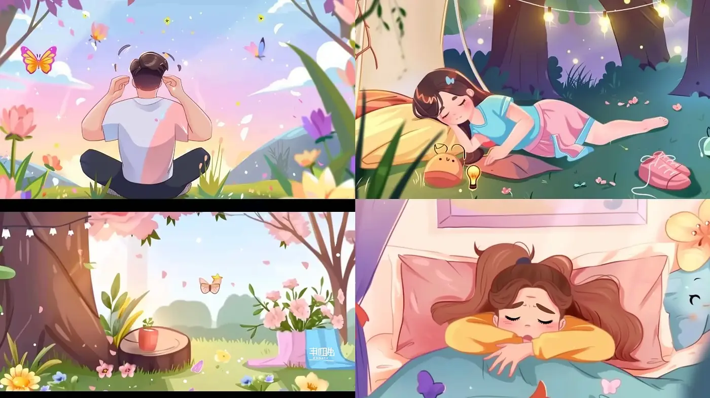 Enchanting Pastel Storybook Illustrations - Midjourney sref style
