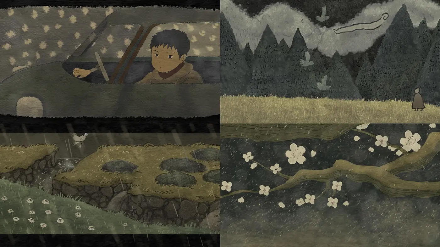 Whimsical Ghibli-Inspired Watercolor Narratives - Midjourney sref style
