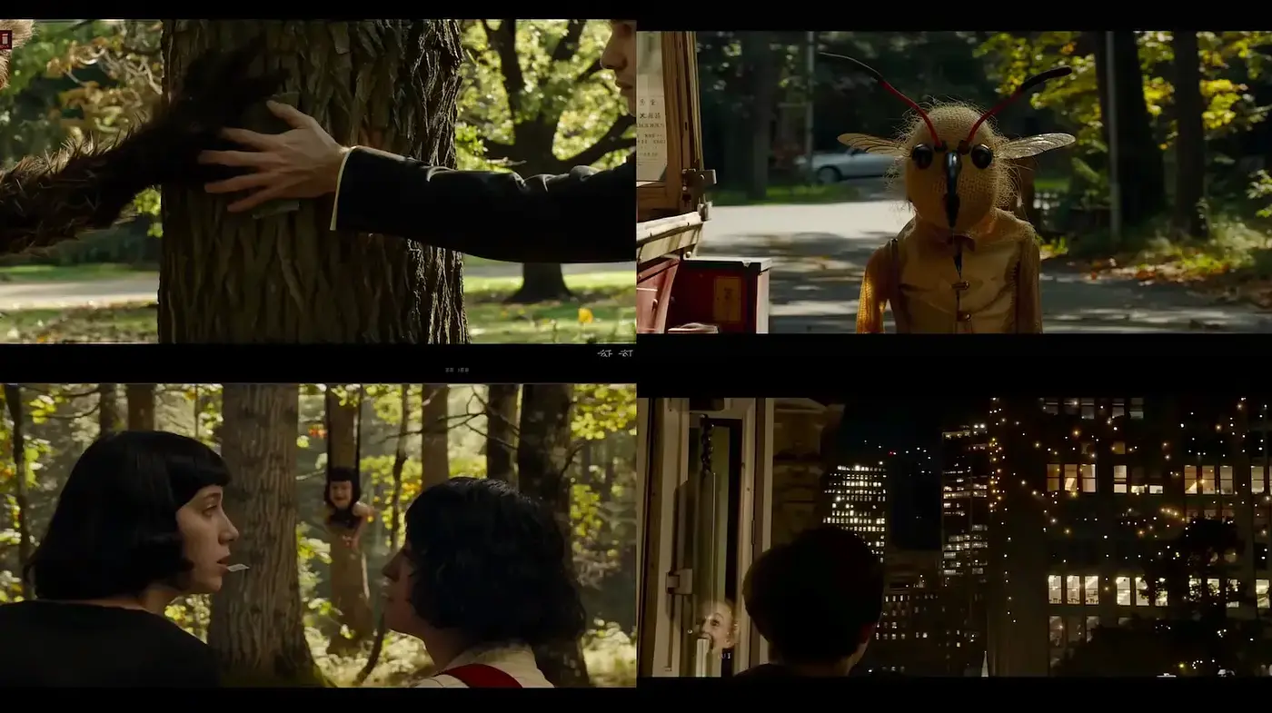 Surreal Cinematic Aesthetic with Eclectic Elements and Muted Tones - Midjourney sref style