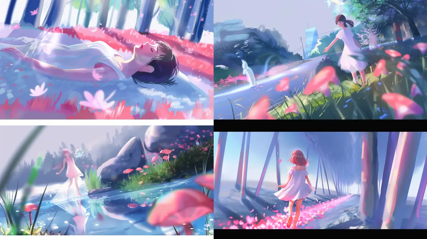 Ethereal Dreamscape: A Whimsical Journey Through Pastel Environments - Midjourney sref style