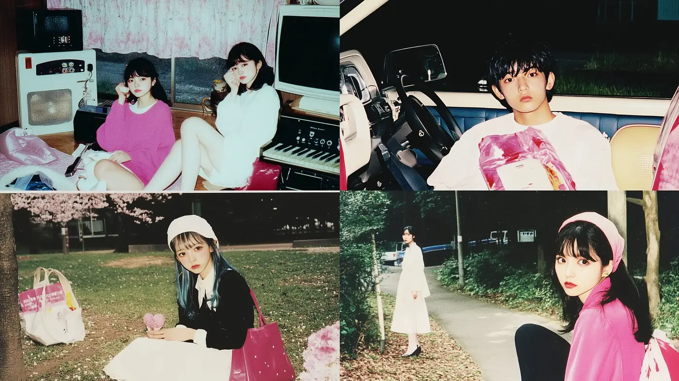 Retro Nostalgic Essence with Soft Pastel Undertones - Midjourney sref style