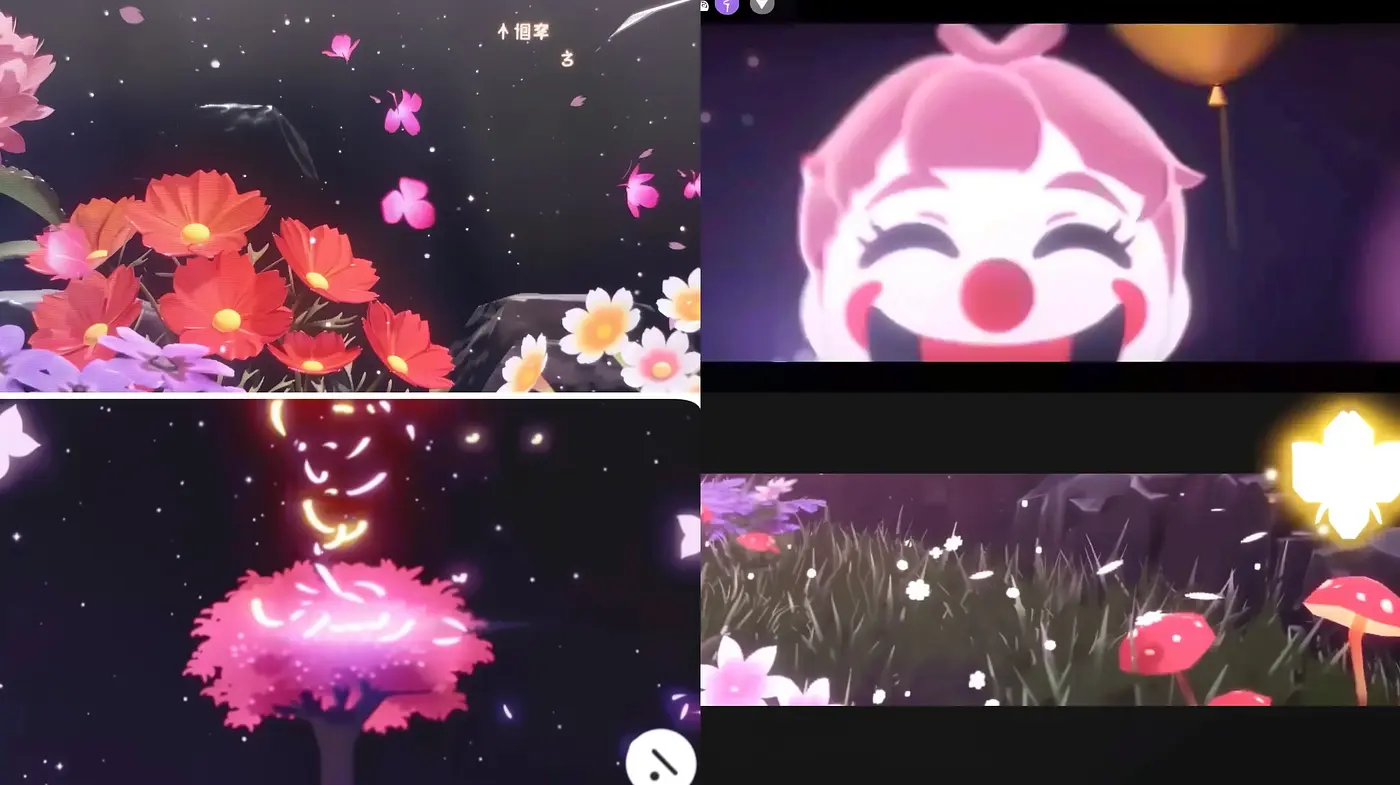 Ethereal Nocturnal Blossoms: A Fusion of Anime and Whimsy - Midjourney sref style