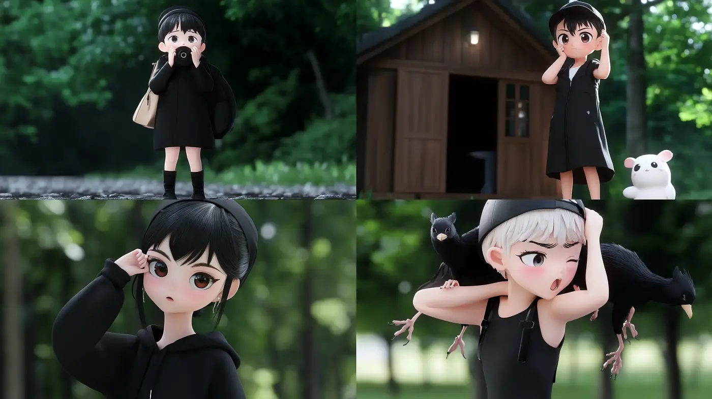 Enchanted Forest Anime: A Study in Consistent Whimsical Expressiveness - Midjourney sref style