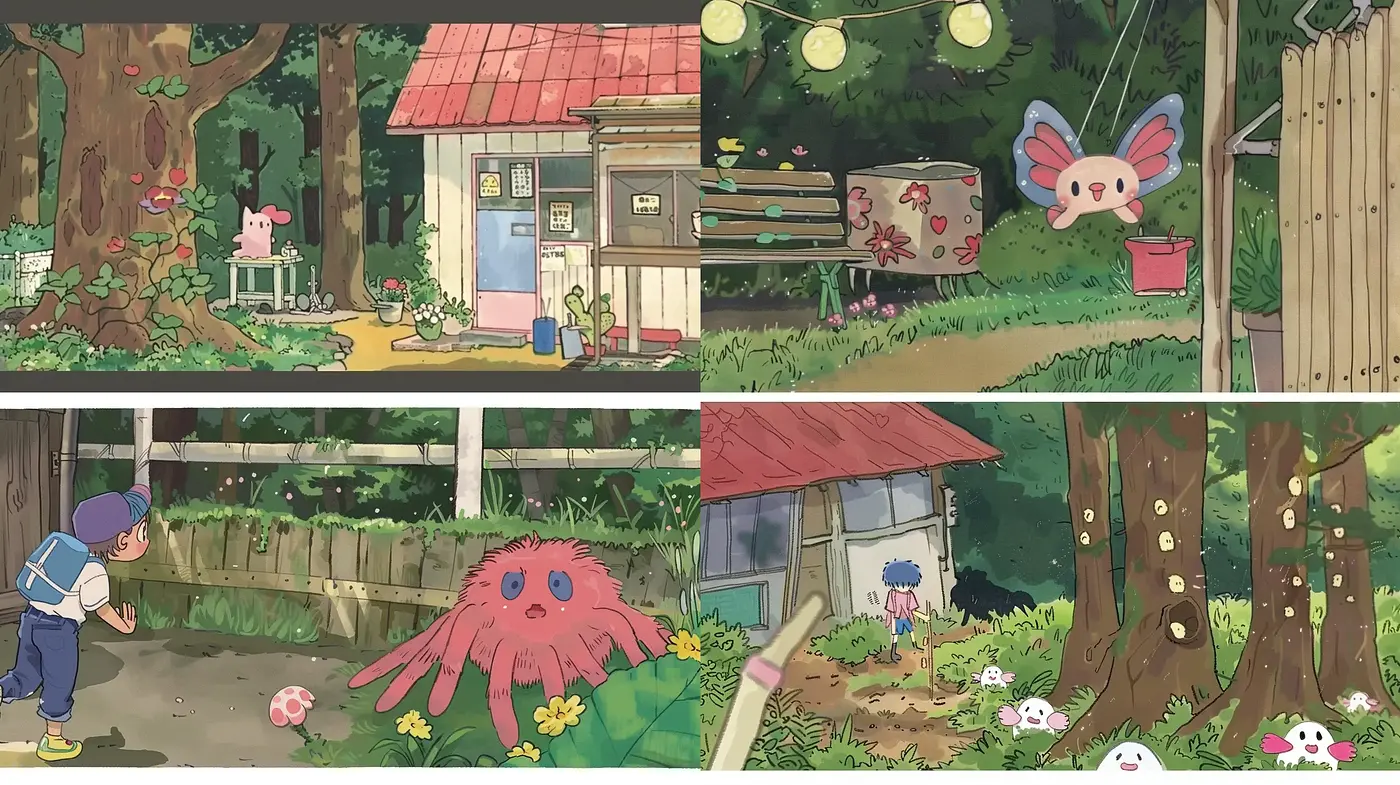 Whimsical Watercolor Woodland: A Consistent Storybook Ambience - Midjourney sref style