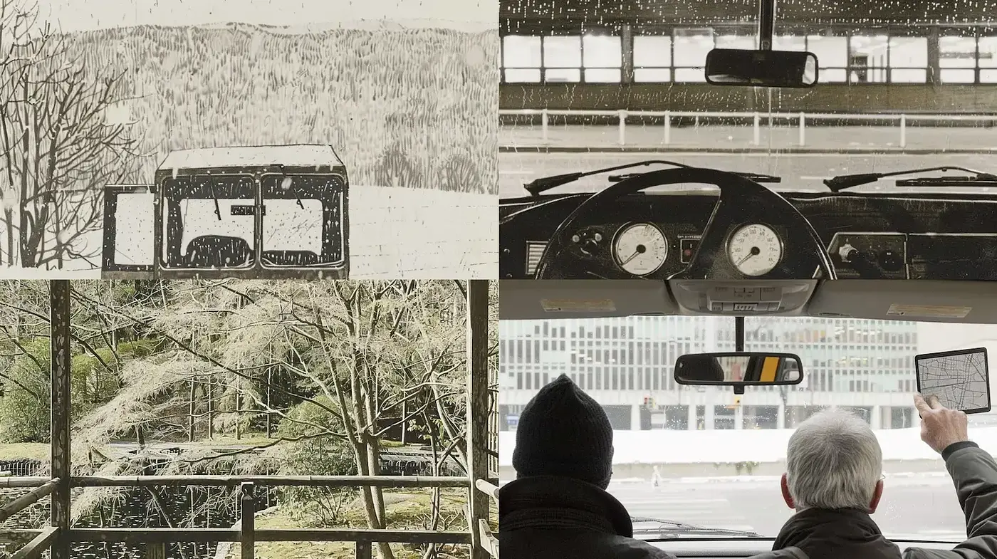 Nostalgic Depictions with an Understated, Textured Aesthetic - Midjourney sref style