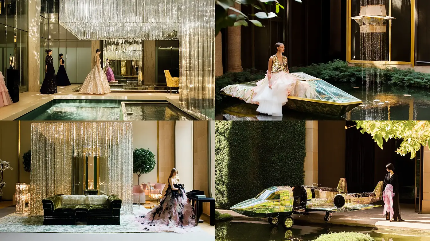 Luminous Elegance in Ambient Serenity - Midjourney sref style