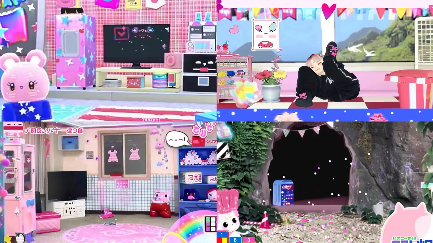 Surreal Candy-Colored Dreamscape Fusion - Midjourney sref style