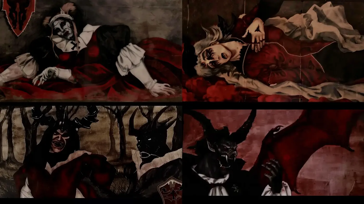 Dark Elegiac Dreamscape: A Homage to Gothic Romanticism - Midjourney sref style
