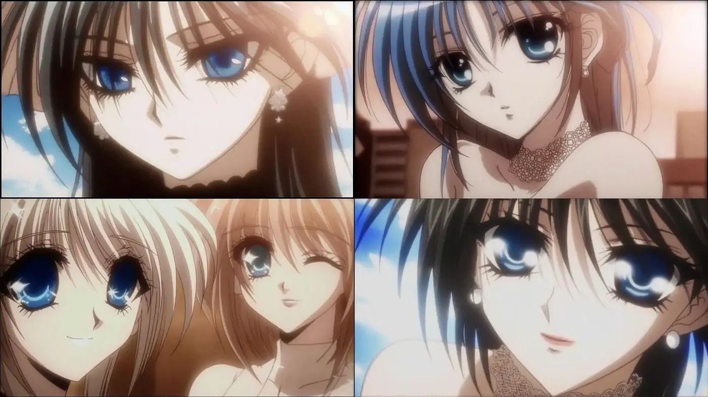Stylized Anime Portraits with Dreamy Aesthetic - Midjourney sref style