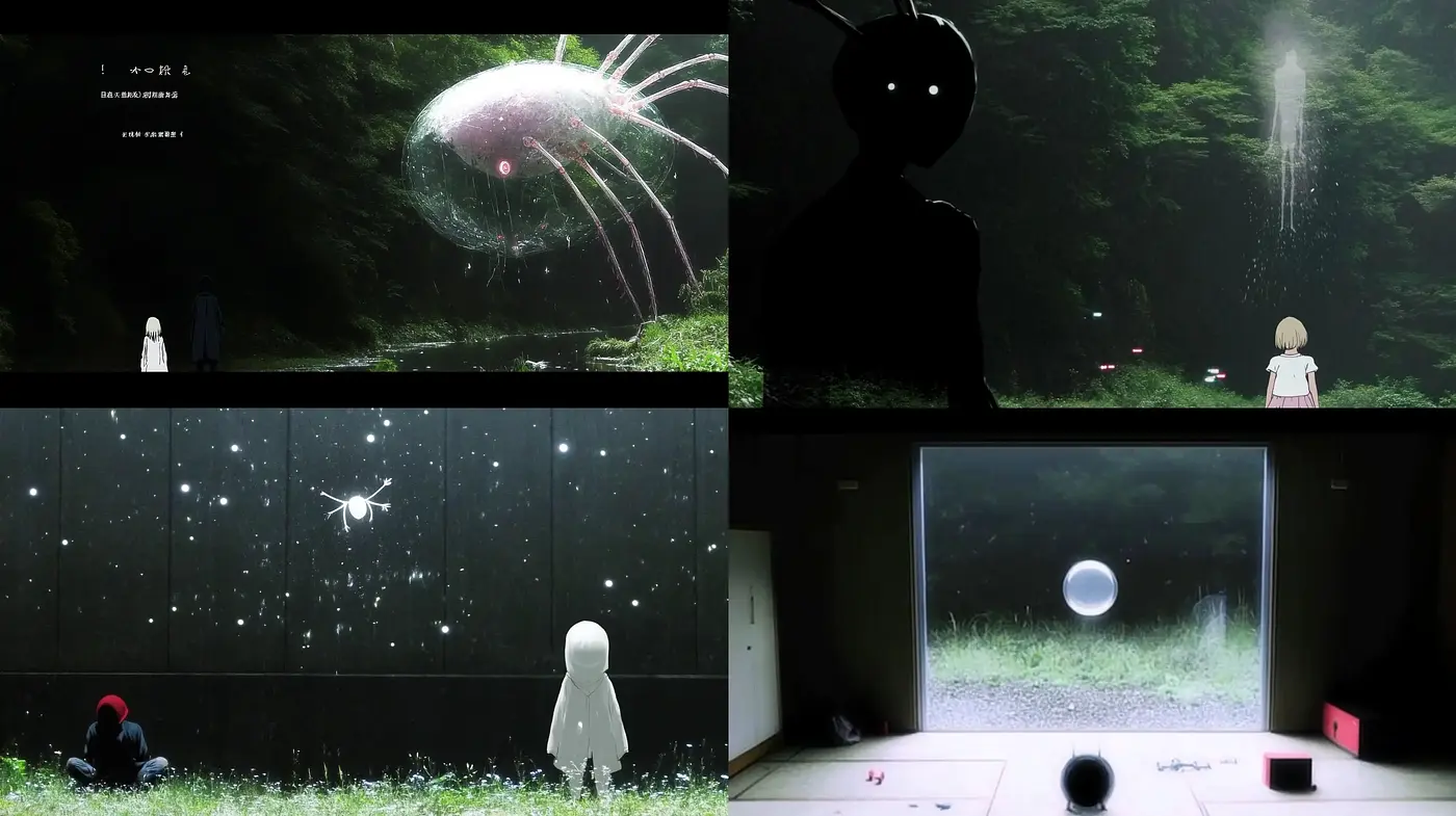 Ethereal Anime-Inspired Digital Dreamscape - Midjourney sref style