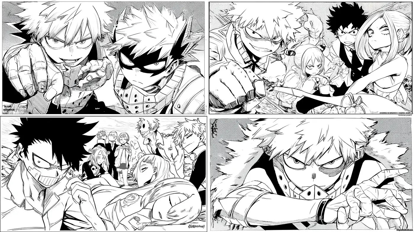 Dynamic and Engaging Manga Style with Depth and Emotion - Midjourney sref style