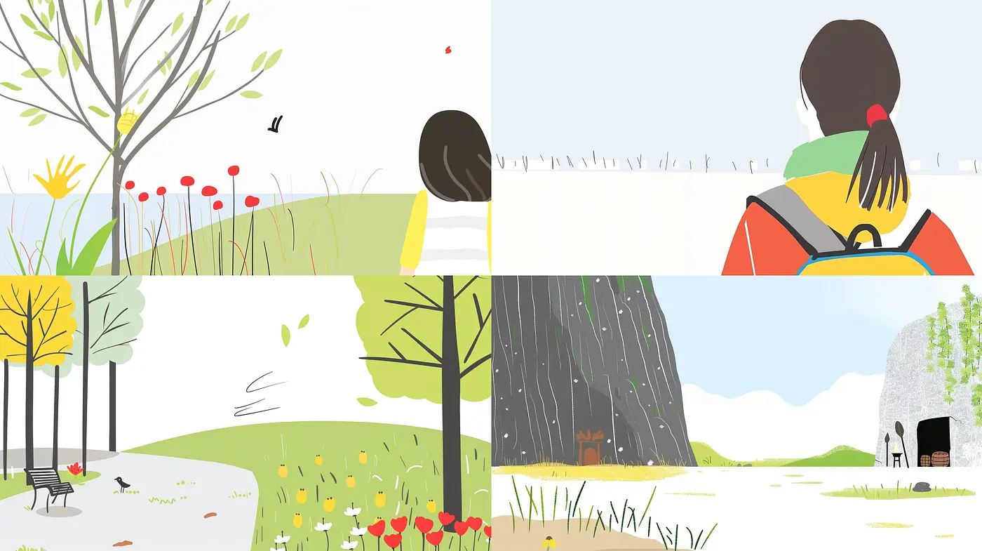 Serene Pastel Vistas: A Study of Minimalist Color Blocking and Contemporary Serenity - Midjourney sref style