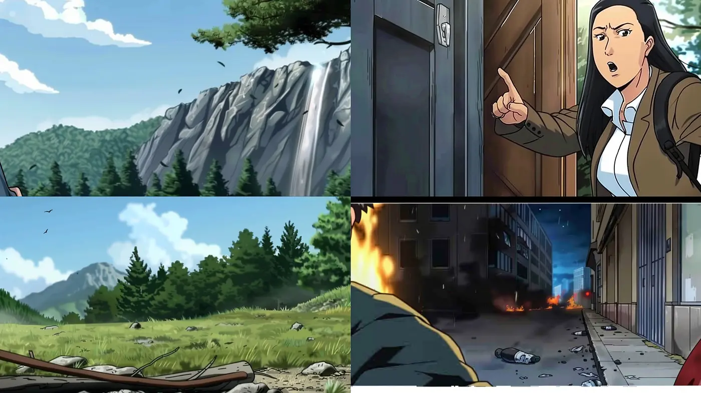 VividStoryboard: A Cohesive Harmony of Nature and Narrative in Animated Panache - Midjourney sref style