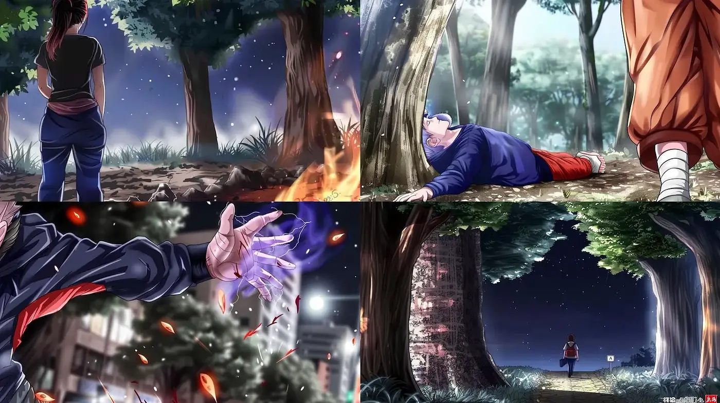 Dynamic and narrative-driven style with a blend of emotional intensity and vibrant storytelling - Midjourney sref style