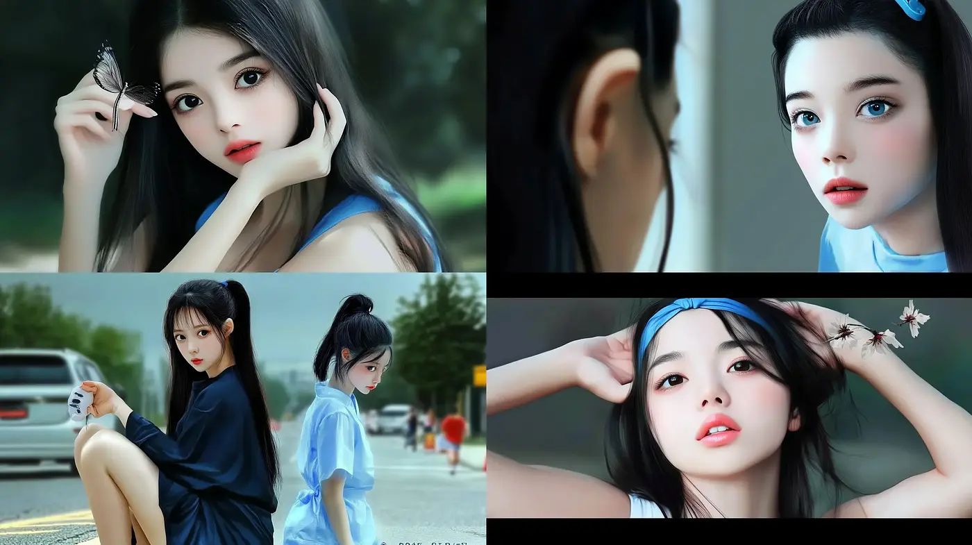 Luminous Serenity in Ethereally Rendered Portraits - Midjourney sref style
