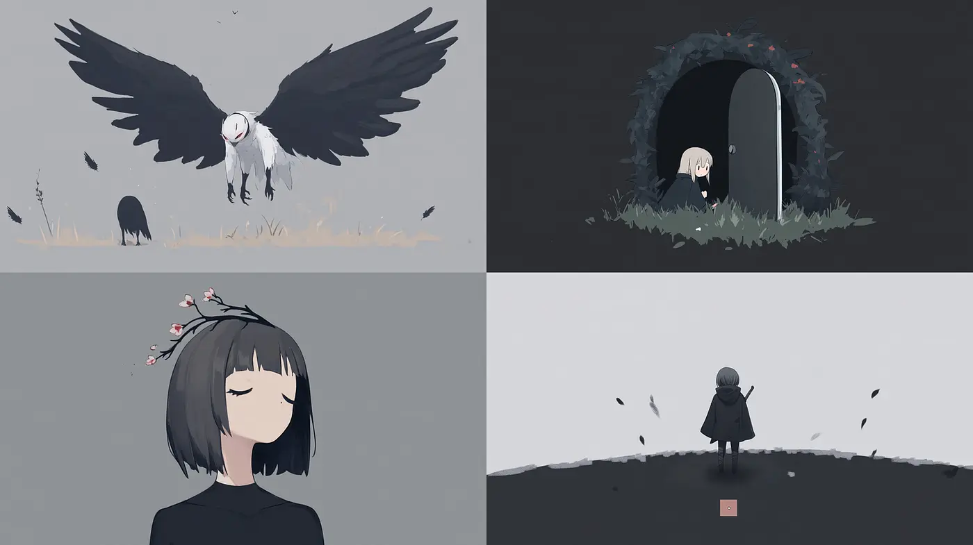 Whimsical Alchemy of Minimalist Fantasy Art - Midjourney sref style